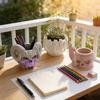 Innovative Silicone Mould To Create Snail Octopuses Themed Pen Stands And Artistic Decoration Home