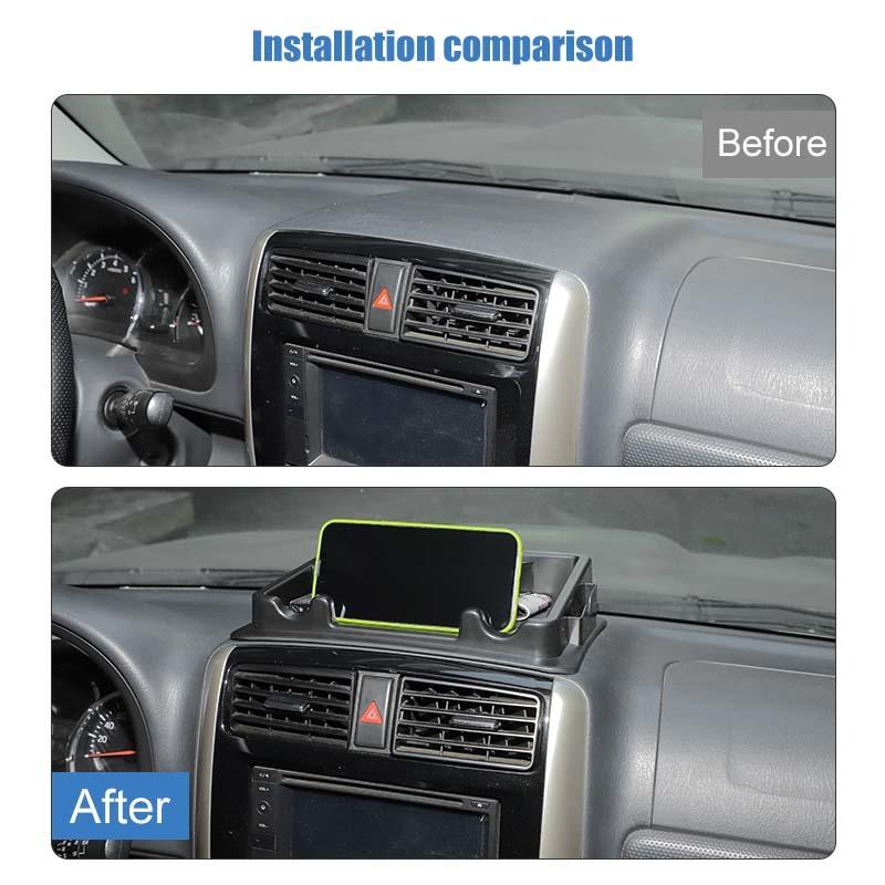 Caixa Organizadora Central de Armazenamento Contêiner Para Suzuki Jimny 2007-2017 Acessórios de Guardar Organizar