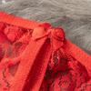 Babydoll Costumes Women Hot Open Bra Crotch Lace Sexy Transparent Underwear Sexy Lingerie Set