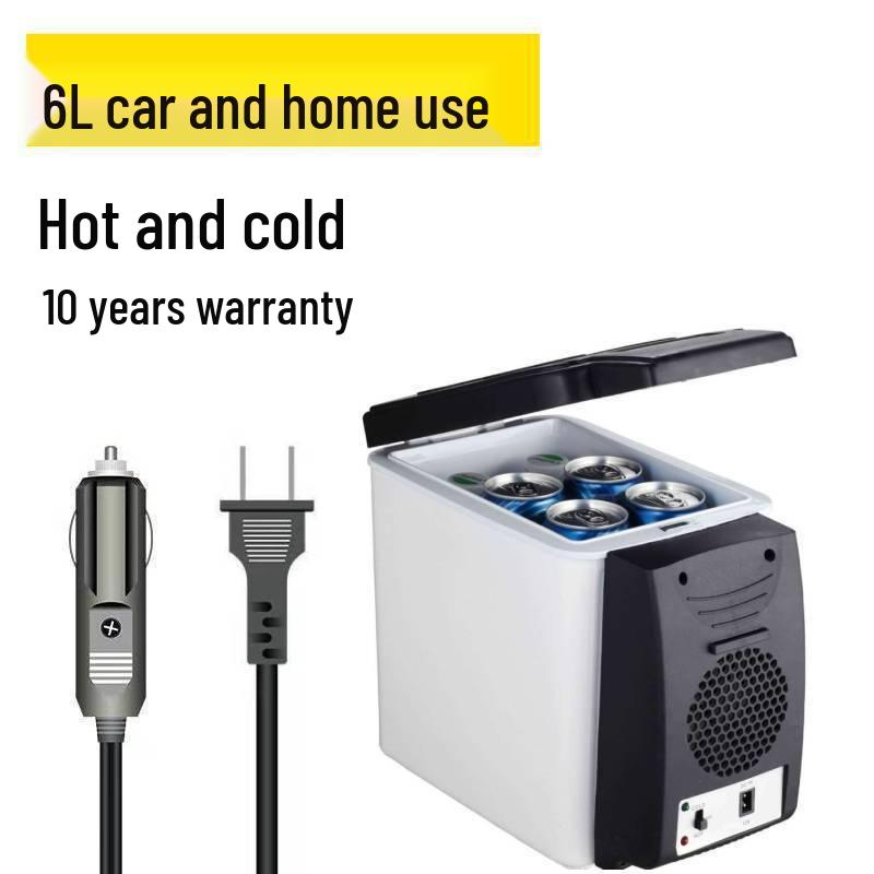 Dual-Use Mini Car & Home Refrigerator with Free Shipping