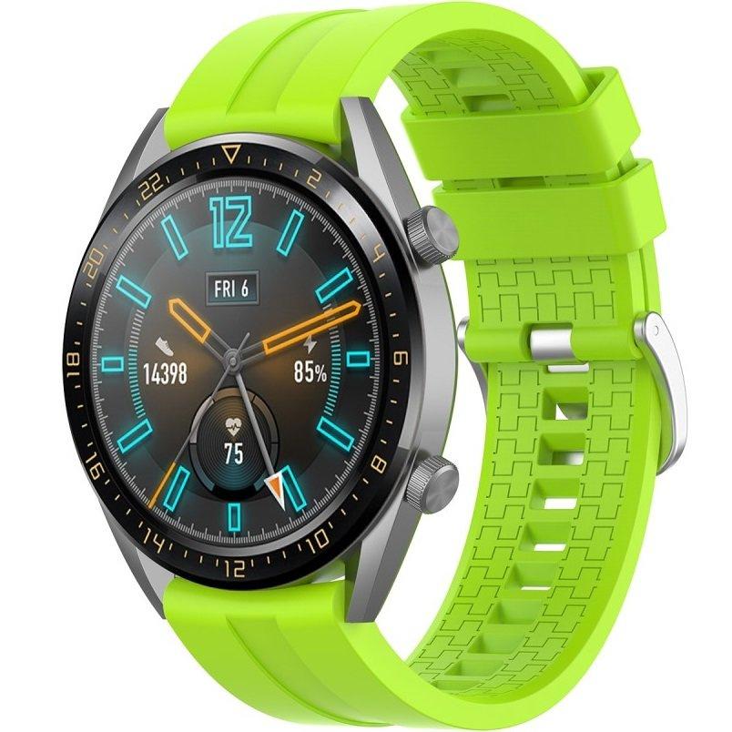 Universal Silicone Strap 22mm, Green