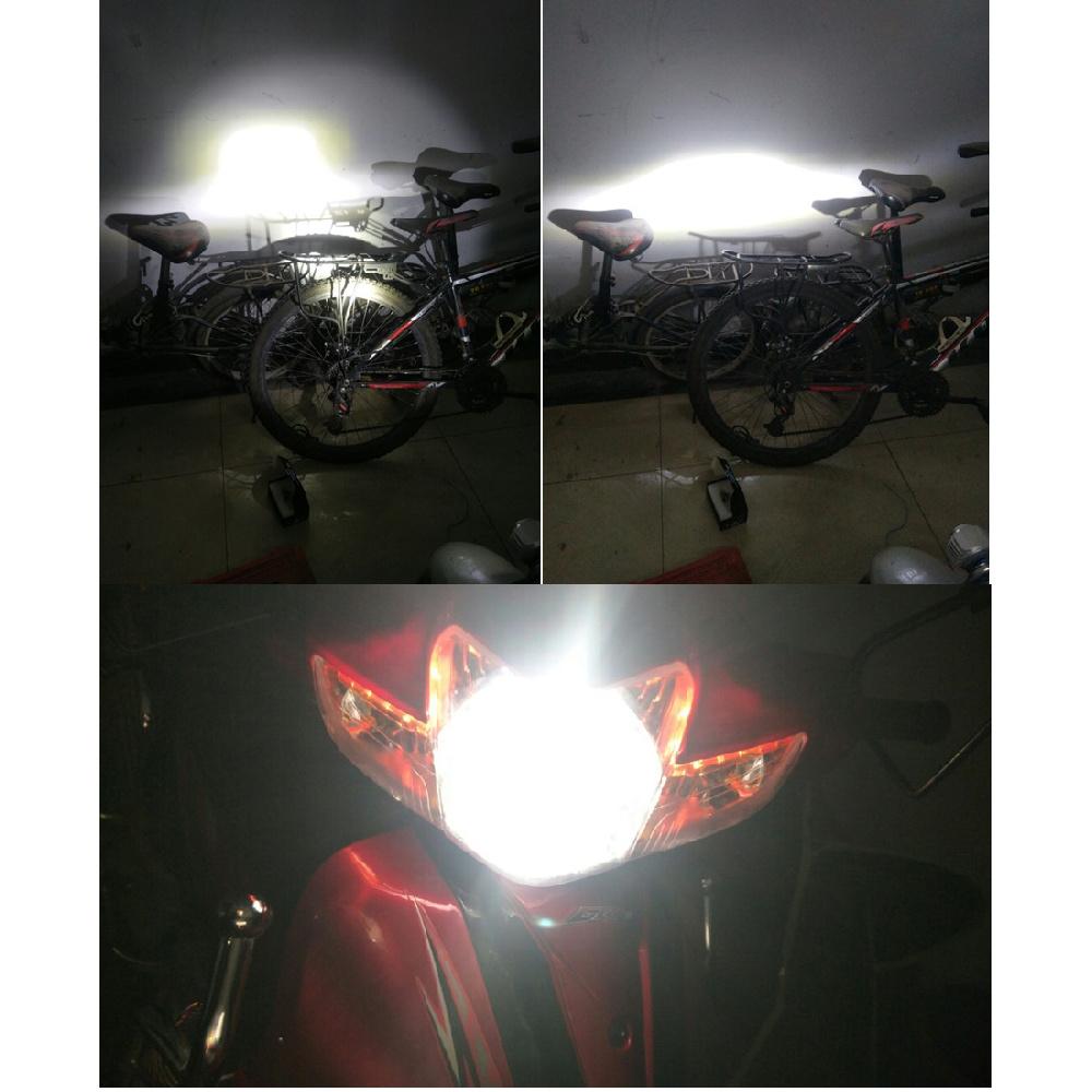 Motorcycle Aluminum H4 Led Headlight 7500K 4000Lm 38W Dual Side Bright Light