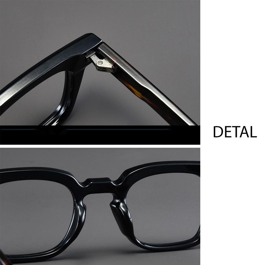2 Pairs Anti Blue Light Reading Glasses for Seniors Rectangular Frame Lightweight Comfortable UV Protection New Design