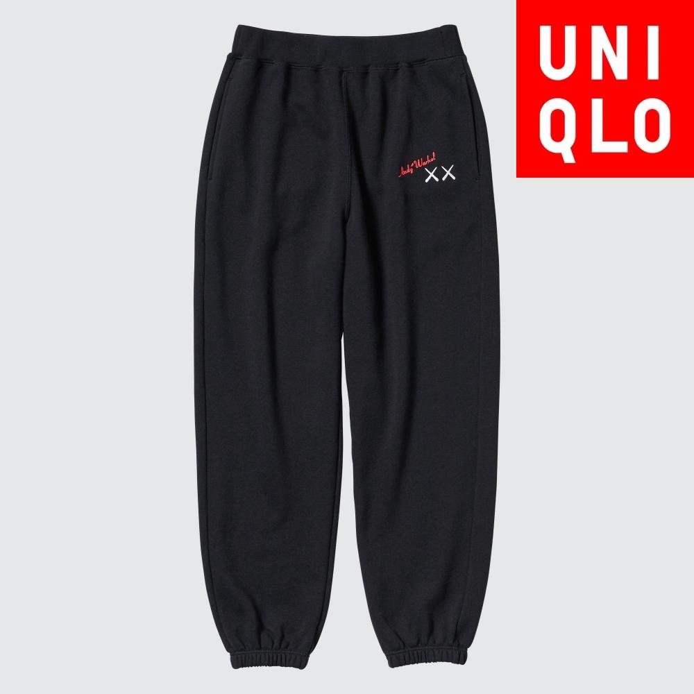 

СПОРТИВНЫЕ БРЮКИ UNIQLO KIDS KAWS + WARHOL B 09 BLACK/KIDS 100