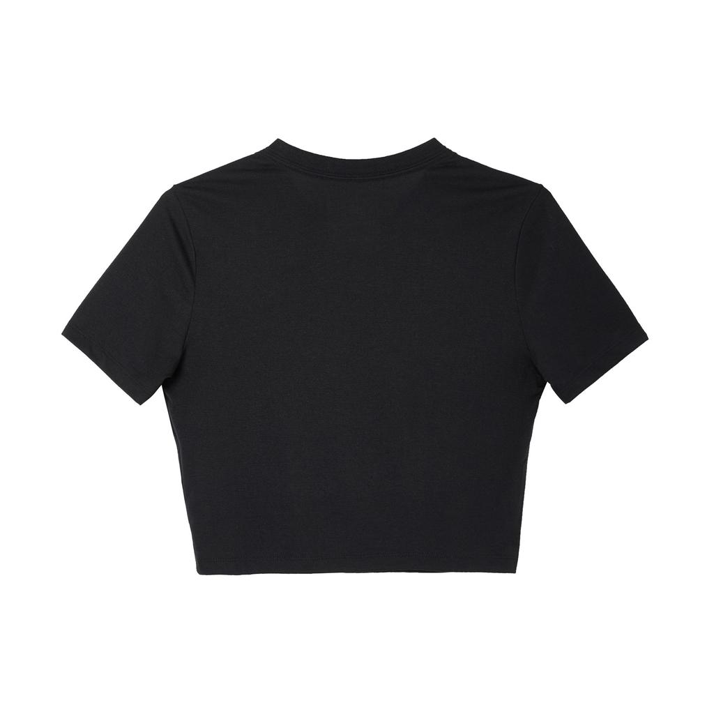 Nike Sportswear Essential Women's Slim-Fit Crop T-Shirt Black FB2874-010