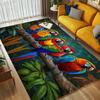 Parrot Party Living Room Nonslip Area Rug Soft Carpet For Bedroom Game Playroom Sofa Office Home Decor Doormat Christmas Gift C9301776