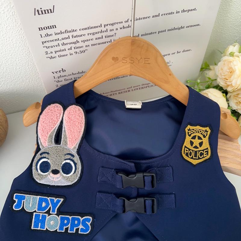 Girls' Bunny Vest & Skirt Set - Autumn/Spring