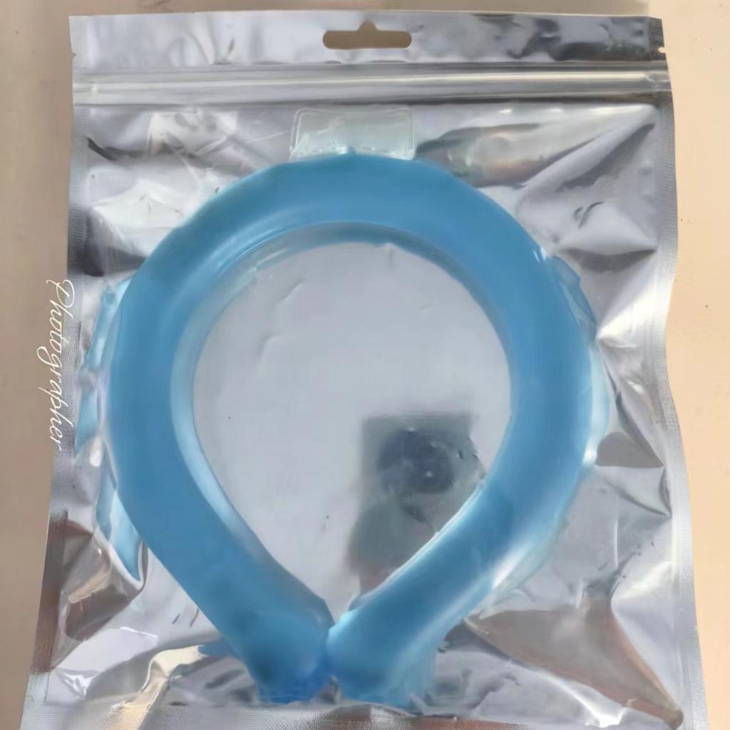 Summer Ice Ring Cooling Ring Neck Cooling Ring Outdoor Heatstroke Ice Neck Ring Ice Feeling Collar Cooling Collar