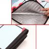 Vintage Print Picnic Blanket Waterproof Outdoor Camping Mat Carry Strap Foldable Travel Rug for Beach Park