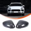 ABS Kohlefaser Für Porsche MACAN 2011- Auto Rückspiegel Kratzschutz Abdeckung Zierleiste Aufkleber Autozubehör