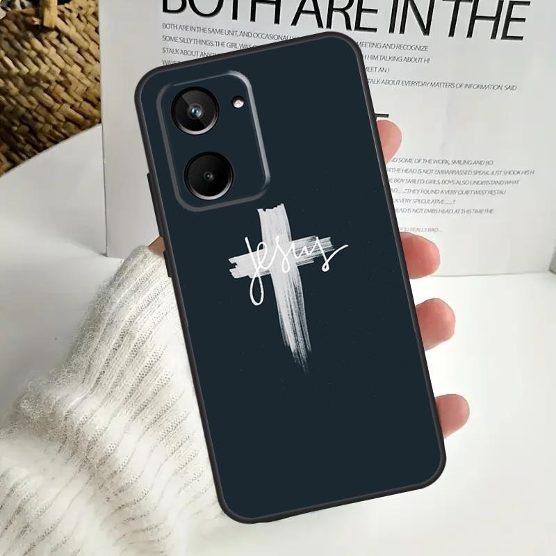 Jesus Hülle Für Realme C67 C55 C53 C51 C35 C33 C31 C30 C25s C21Y GT Neo 5 GT5 9 10 11 12 Pro Plus