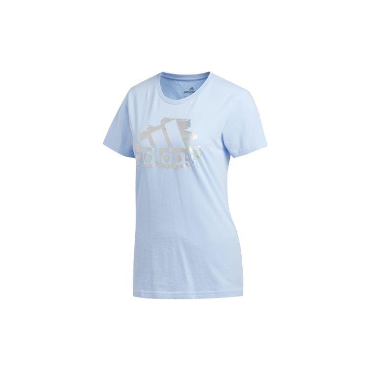 

Adidas See U SS Training Tee Женские топы Голубой ED8170 S