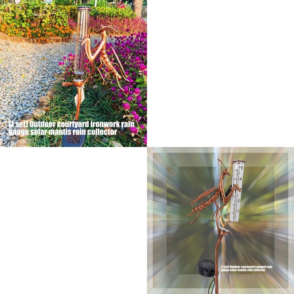 

Accurate Reading Solar Energy Rain Measure Gauge Form Decoration for Outside Grounds Strong Iron Plastic Construction LED Light China Mainland