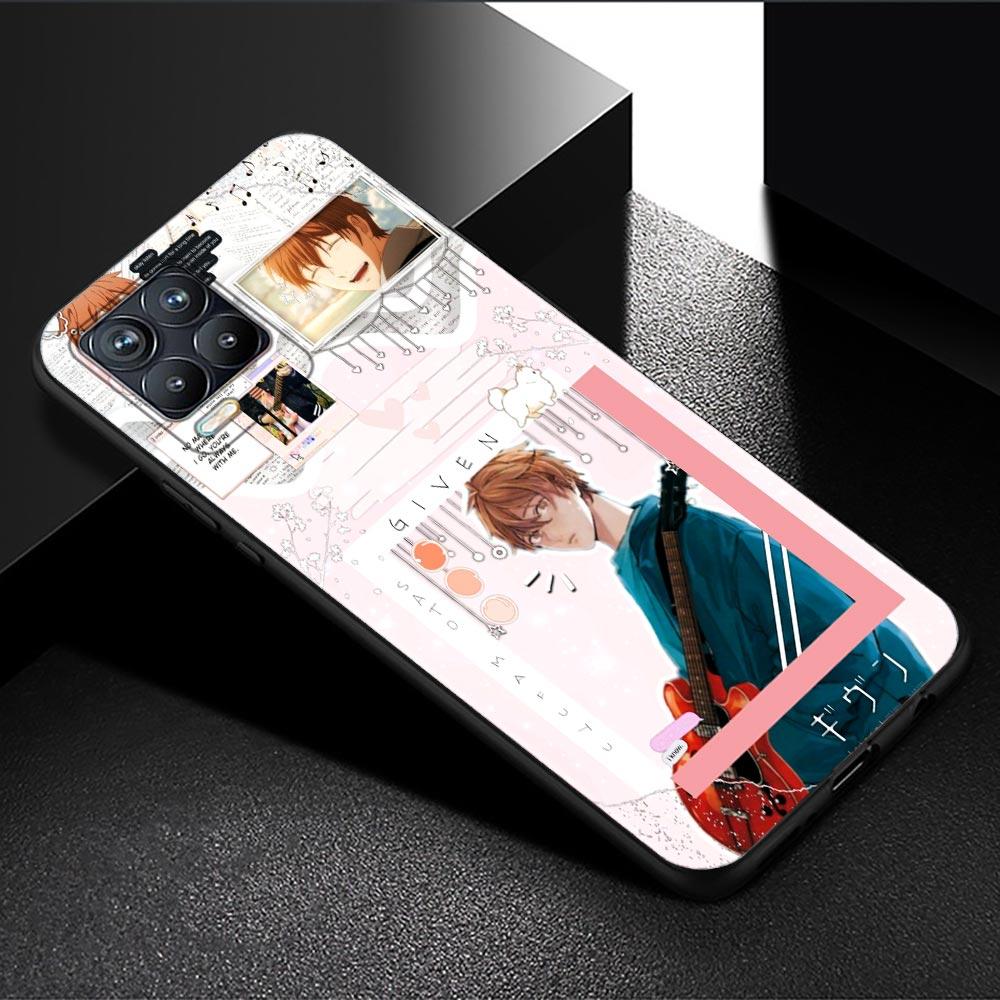 Phone Case For Oppo Realme GT 8 7 6 5 Pro C3 C11 C21 C21Y C20A XT X7 X50 Pro Ultra Silicone Capa Black Shell Given Yaoi Anime