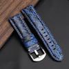 Handgefertigtes Python-Leder-Uhrenarmband 20 22 24 26MM, Kompatibel Mit Für PAM111 441 Blau Grün Grau Und Weiß Herrenarmband