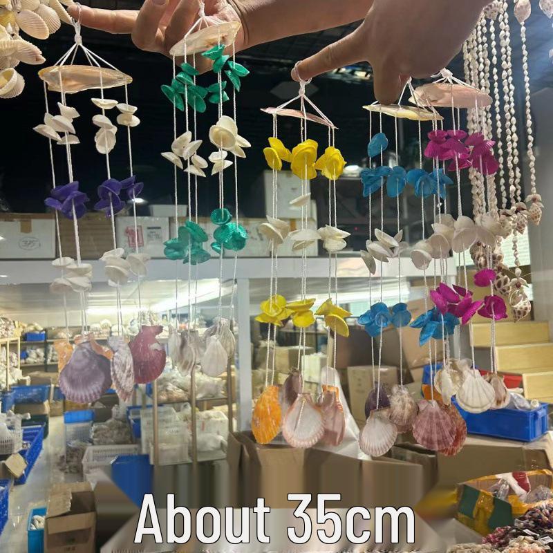 Seashell Ocean-Themed Wind Chime: Creative Hanging Home Decoration Ornament