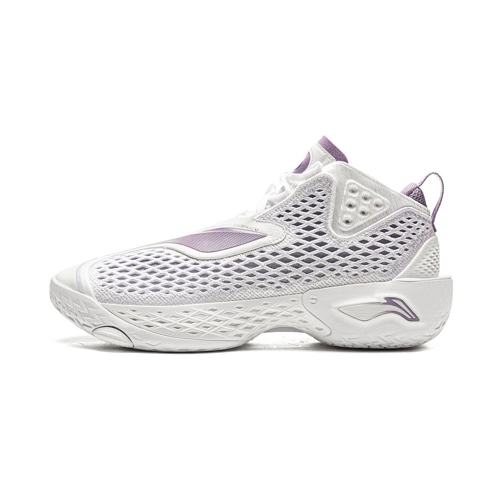 Li Ning BadFive 5 Slip Resistant, Abrasion Resistant, Breathable, Rebound Grip Mid Top Basketball Shoes Men's ABFV025-12