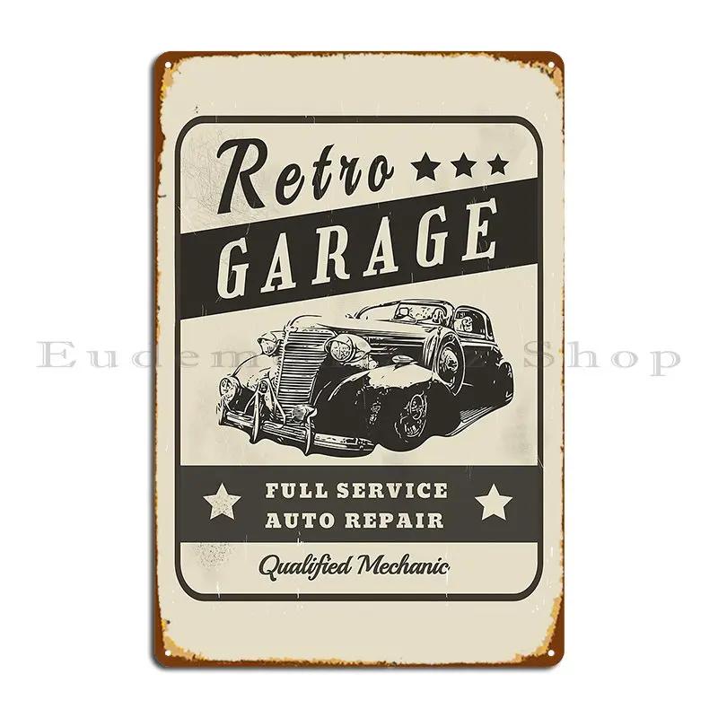 Retro Garage Chiretto Metal Plaque Poster Designing Party Custom Kitchen Living Room Tin Sign Poster