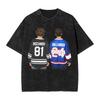Washed T Shirts Heated Rivalry Ilya Rozanov TShirts Harajuku Connor Storrie Streetwear Cotton Graphic Tops Tops Tees Men Women