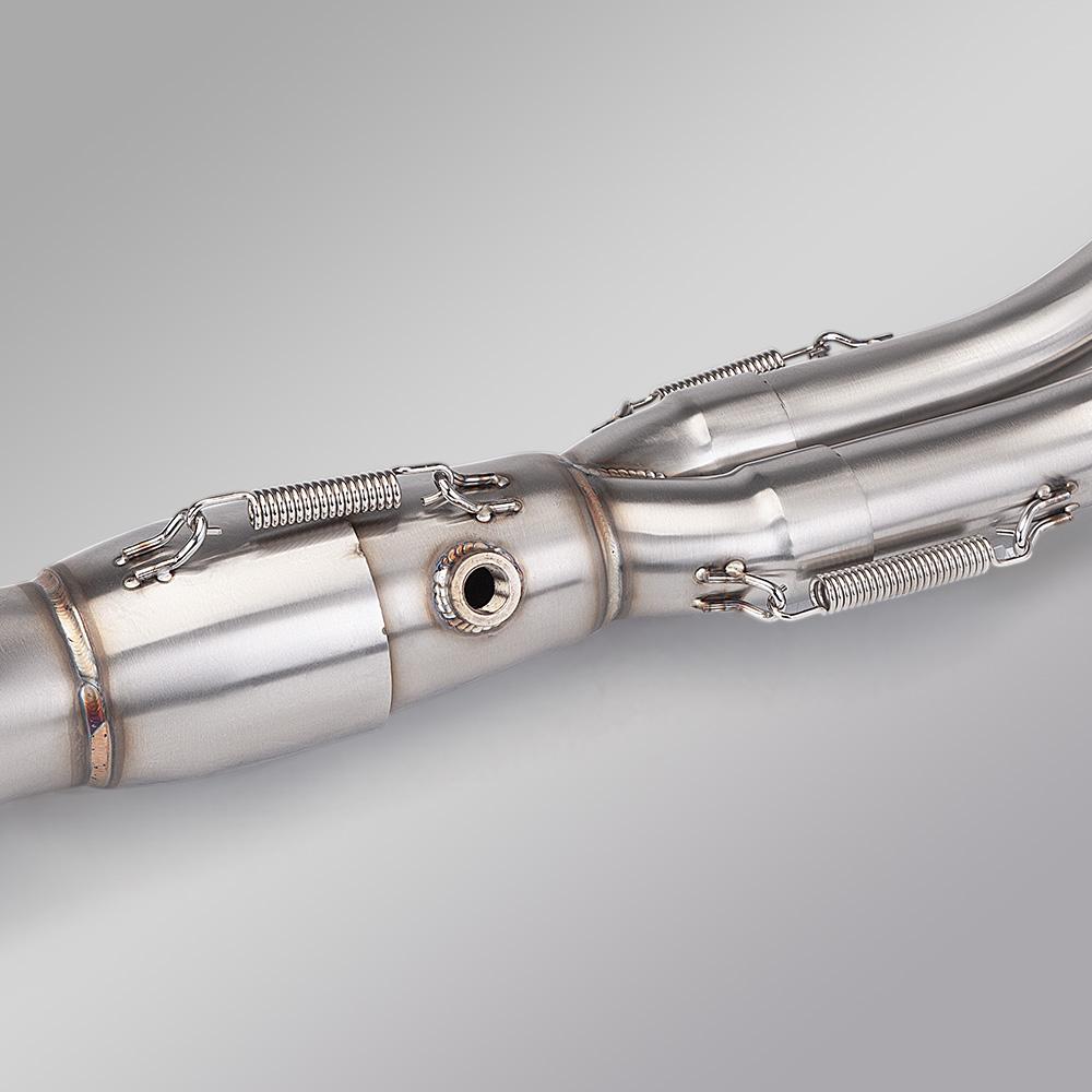 For MT07 FZ07 XSR700 2014-2025 full Motorcycle Exhaust System Escape manifold Exhaust with DB Killer