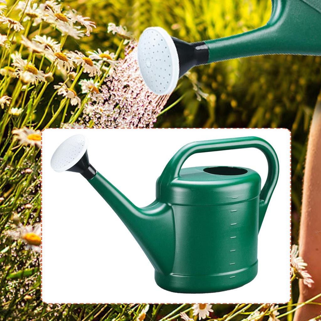 Garden Watering Can Gardening Tool Ergonomic Sprinkling Kettle Pot for Lawn, Farm House,