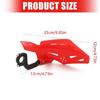 Motorcycle Hand Guard Protectors Universal Plastic Metal Construction Wind Chill Blocking Easy Assembly Guide