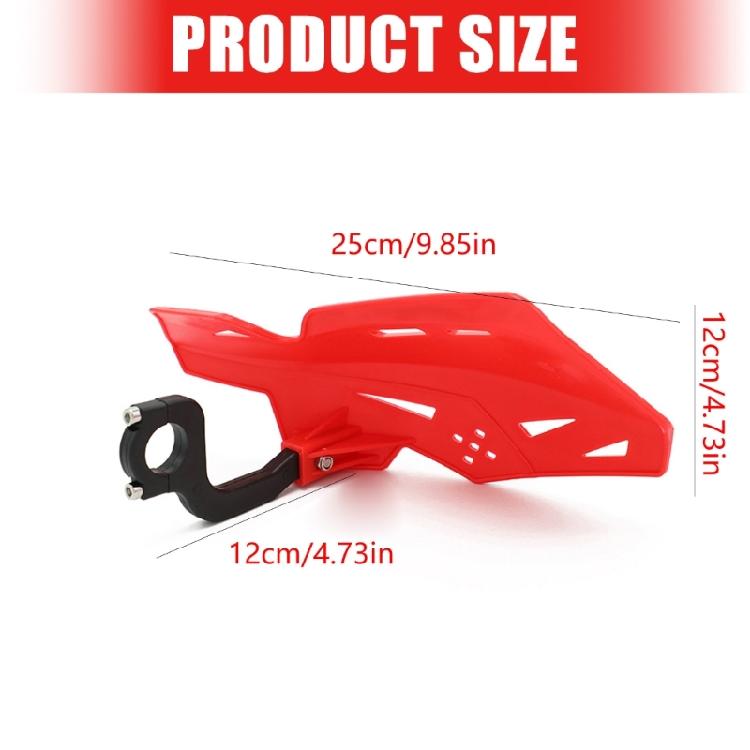 Motorcycle Hand Guard Protectors Universal Plastic Metal Construction Wind Chill Blocking Easy Assembly Guide
