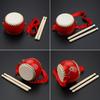 Fashion Tang Drum Traditional Chinese Drum Children Cowhide Drum Children Wooden Drum Toy Percussion Instrument