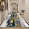 Nordic Luxury Hallway Long Rugs Stair Mat Hotel Floor Mats Abstract Carpet for Living Room Kitchen Corridor Mat Tapis Alfombra