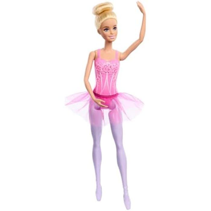 Barbie Ballerina Doll - BARBIE - Removable Purple Tutu - Dancer Arms - Pointe Shoes