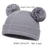 Toddler Baby Winter Autumn Knitted Hat Solid Color Cute Cap