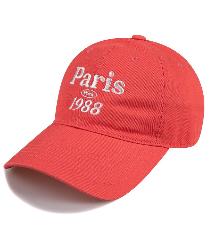 Wig Paris 1988 Washed Ball Cap - Indie Pink