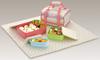 THERMOS Family Fresh Lunch Box Pink Stripe DJF-4001 PSR