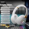 Wireless Bluetooth Headphones Game Headset HIFI Stereo Sound Earbuds with Mic Sport RGB Color Earphone