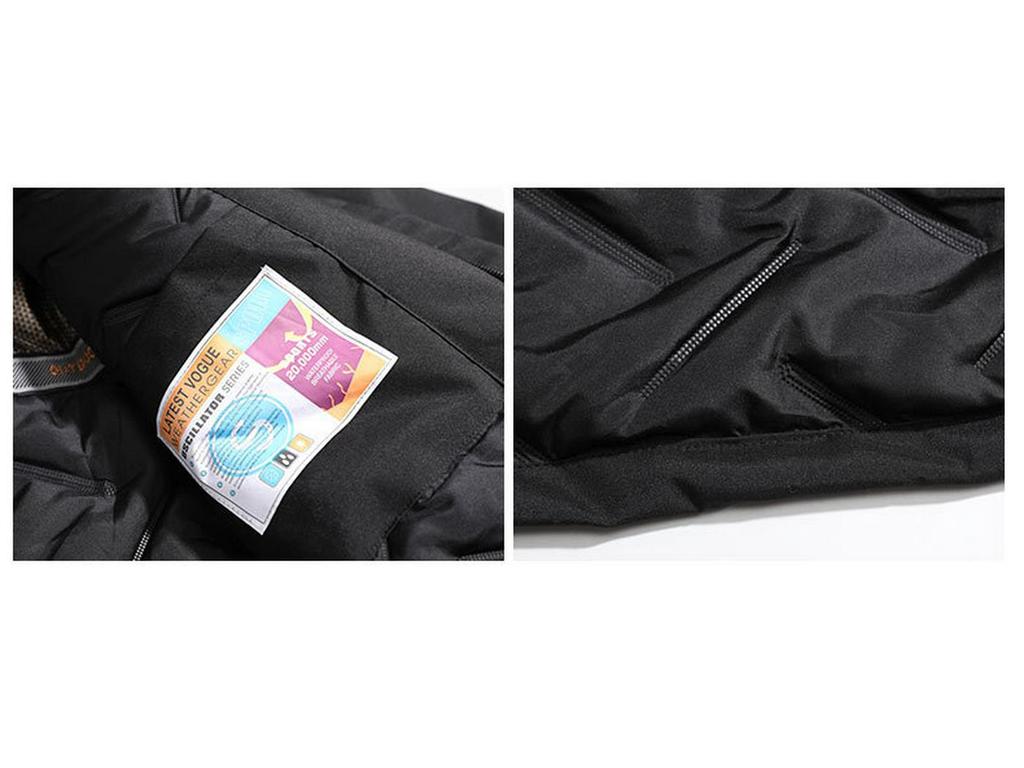 Men's Graphene Thermal Hooded Jacket - Winter Windproof, Thickened Workwear, Mountaineering Style, Trendy Couple Design