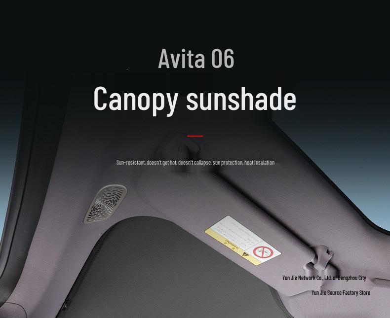 Cloud Realm Avatar 06 Suede Plush Roof Sunshade - Effective Static Cling Sun Protection