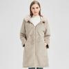 Fashion Winter Coat Female Long Parkas Hooded Can Be Worn On Both The Inside and Outside Loose Thick Warm Women's Faux Fur Jackets