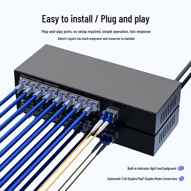 Fengyingzi Gigabit SFP Fiber Optic Switch