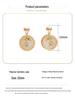 Chinese Style Hanfu-Style Enamel & Jade Imitation Stud Earrings with 925 Silver Needle