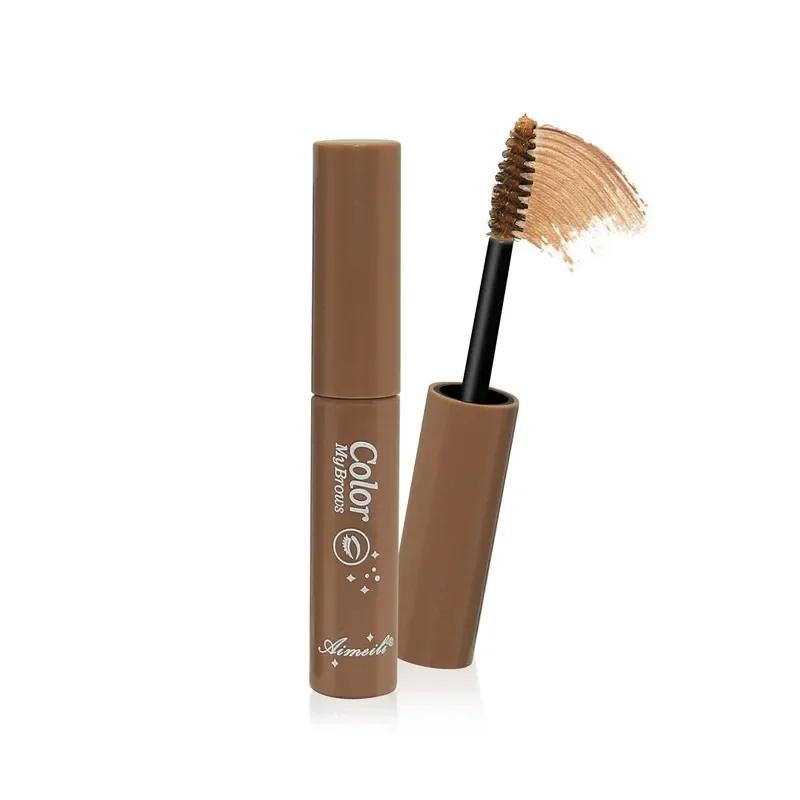 3 Colors Long Lasting Waterproof Eyebrow Mascara Cream Eye Brow Shadow Makeup Beauty Comstic Tools with Brush Dye Eyebrow Gel