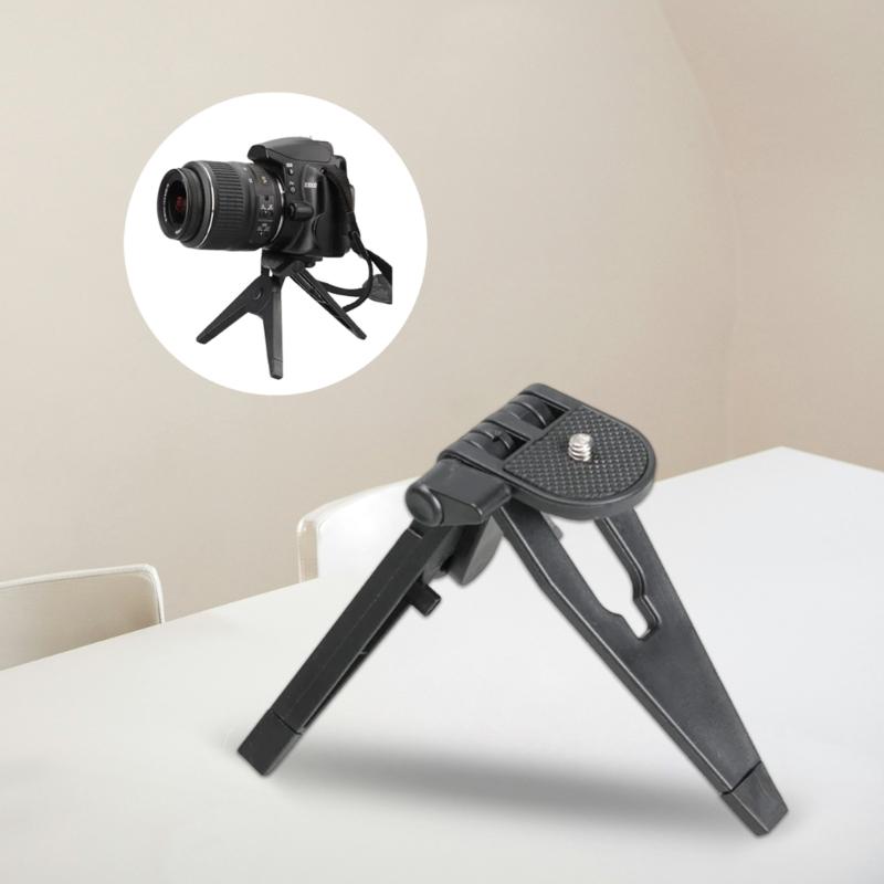 Tragbares faltbares Mini-Stativ für stabile Fotoaufnahmen Kompatibel für DSLR-Mobilgeräte Fotozubehör