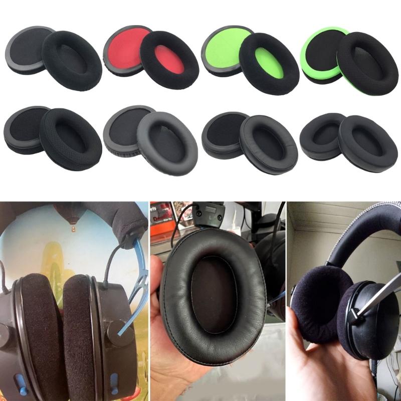 Soft Sponge Replacement Ear Cushions for Cloud 2 Gaming Headset Enhances Comfort Durability Easy Installation