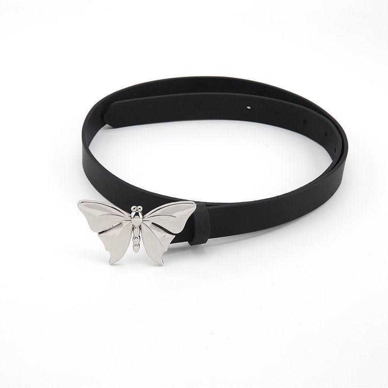 Millennial Beautiful 2024 Aesthetic Metal Butterfly Waist Belt For Elegant Statements Fashion
