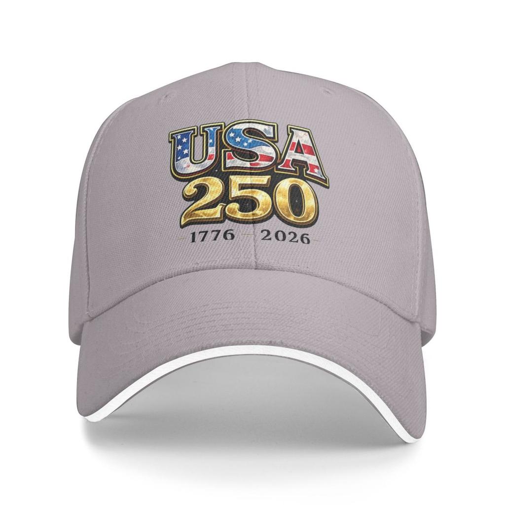Baseball Caps American 250 Anniversary USA Customized Unisex Women Outdoor Summer Caps