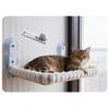 Fur Cat Hammock Foldable Hanging Cats Bed for Balcony Warm Strong Suction Cup Sum Rooms Cat Bed Window