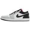 Air Jordan 1 Low Top Vintage Basketball Shoes Men's White Black 553558-045
