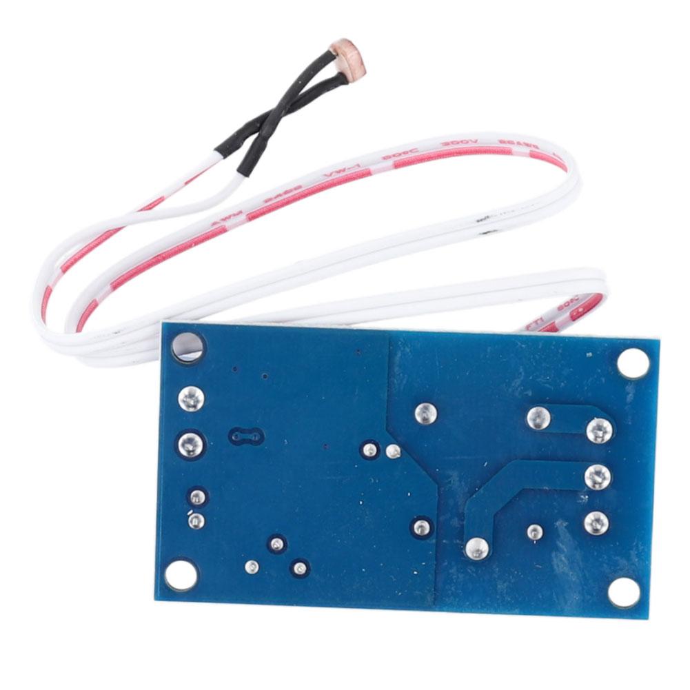 XH-M131 5V 12V 24V Light Control Switch Detection Sensor Automatic Light Control Switch Photo Resistor Relay Light Detection