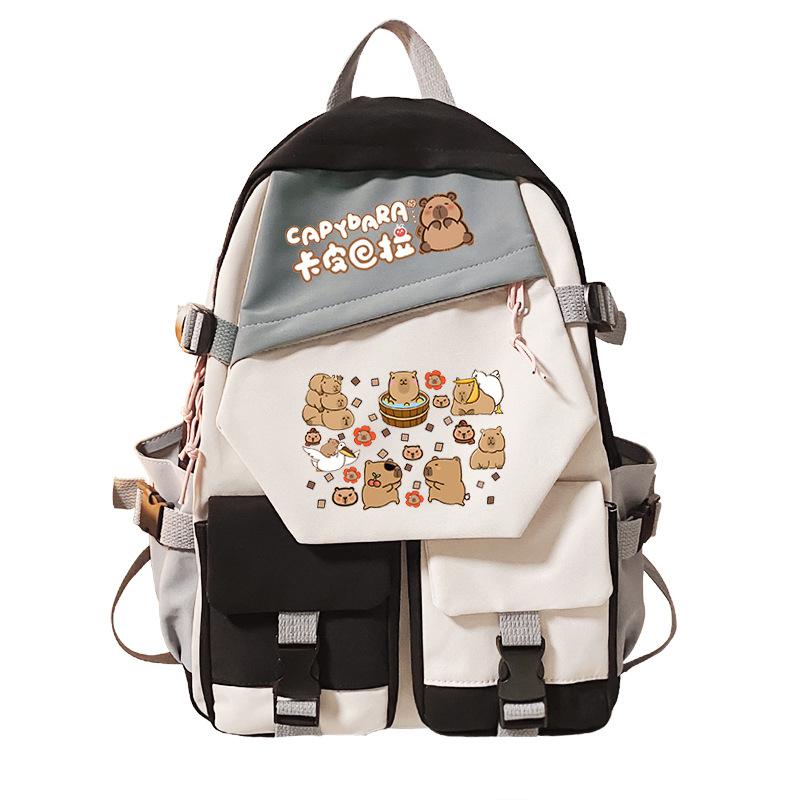 Trend Cartoon Surrounding Cute Children'S Light Casual Backpack Large Capacity Student Schoolbag