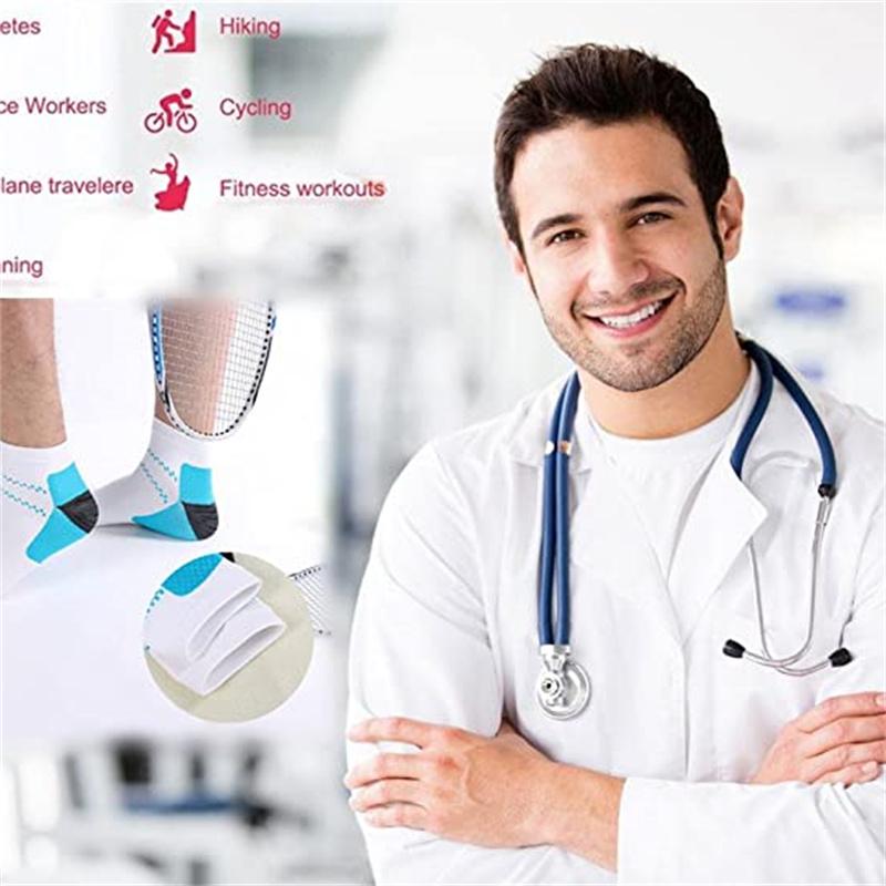 Lábkompressziós zokni férfiaknak és nőknek futó sportzokni