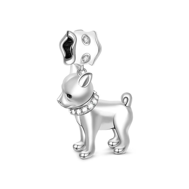 Haustier Katze Hunde Krallen Charms Perlen Anhänger Passend Original Schlangen Kupferarmband Halskette Perlen Für Diy Schmuck Damen Geschenk